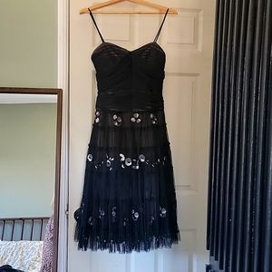 BCBG MAXAZRIA - A line tulle dress